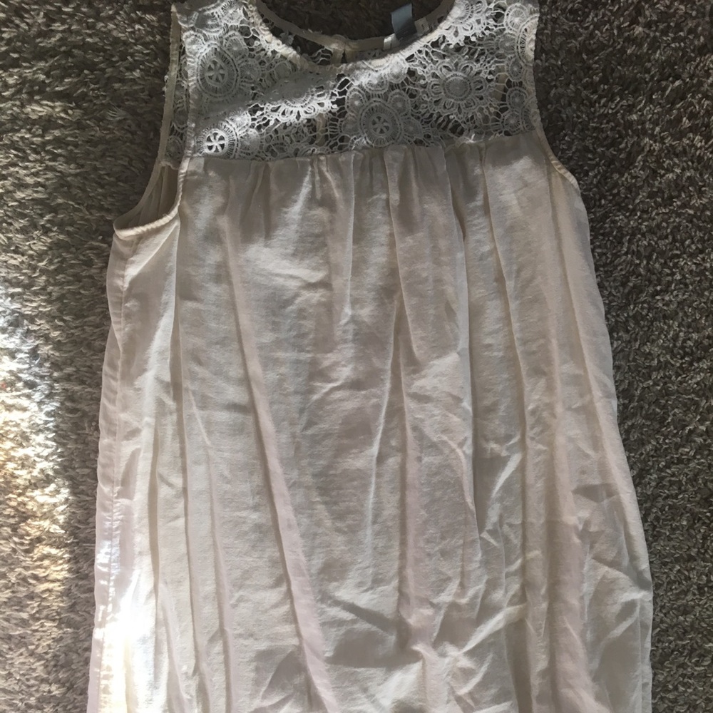 White boho dress